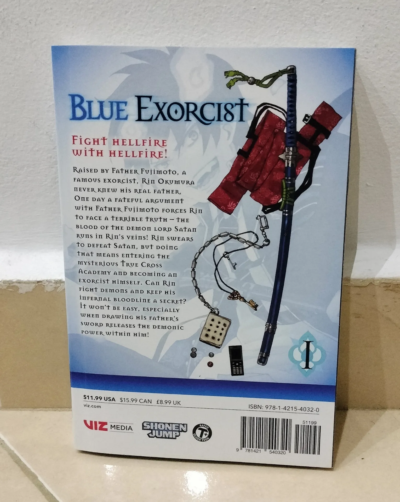 Blue Exorcist Volume 1 by Kazue Kato