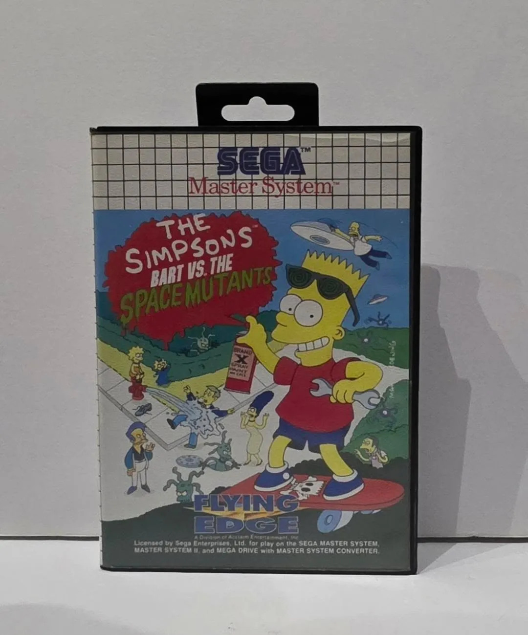 The Simpsons: Bart vs. the Space Mutants — Sega Master System PAL