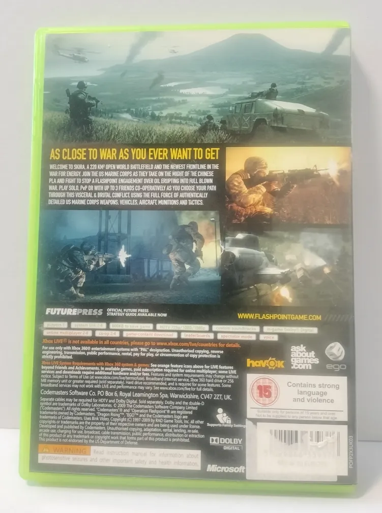 Operation Flashpoint: Dragon Rising за Xbox 360 — PAL