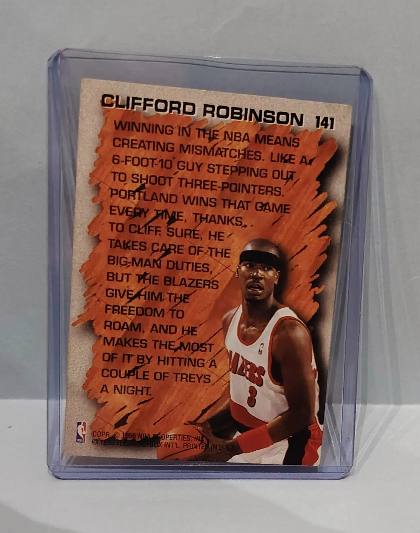 1996-97 Fleer #141 Clifford Robinson