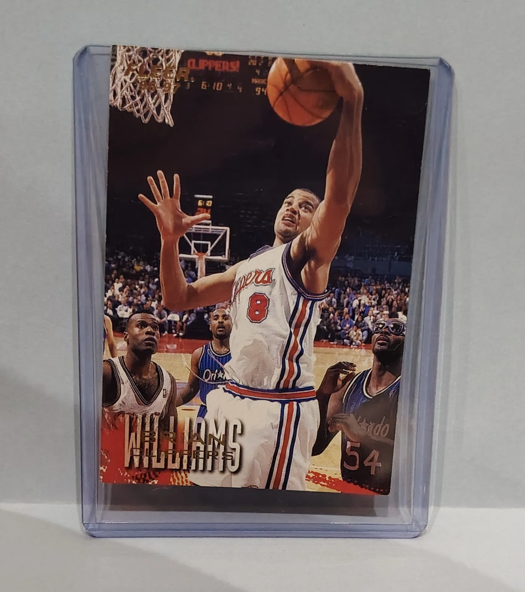 1996-97 Fleer Basketball #51 Brian Williams - Los Angeles Clippers