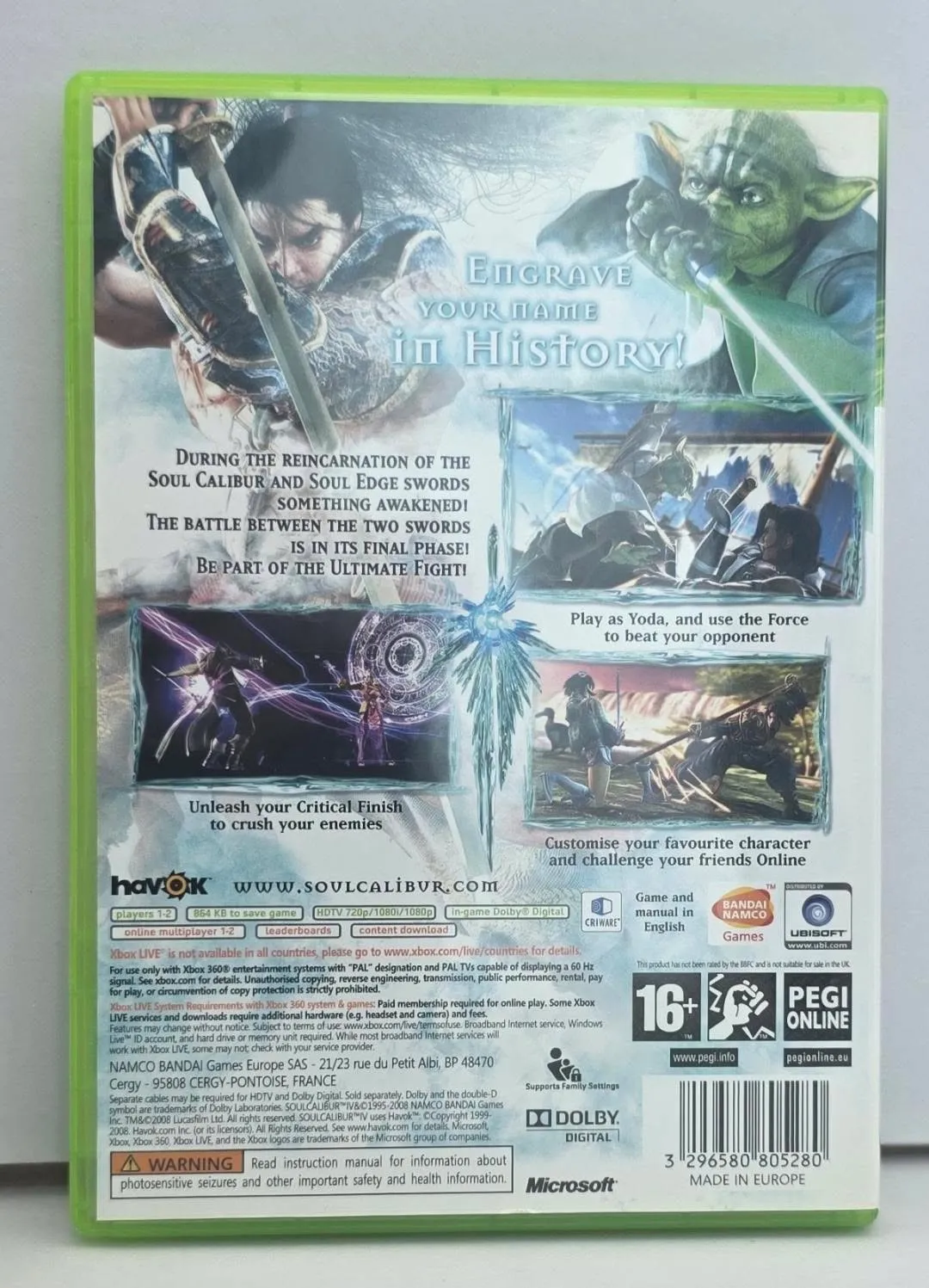 Soulcalibur IV за Xbox 360 PAL
