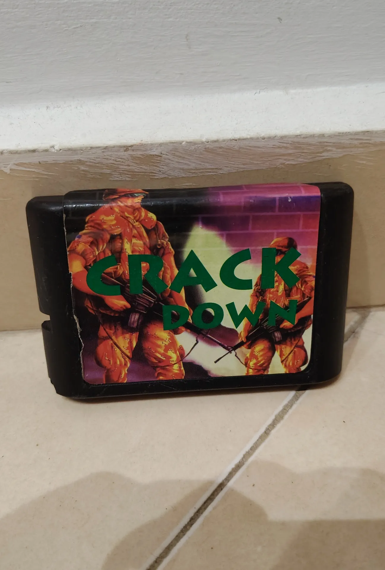 Crack down 1990 Sega Mega drive 2
