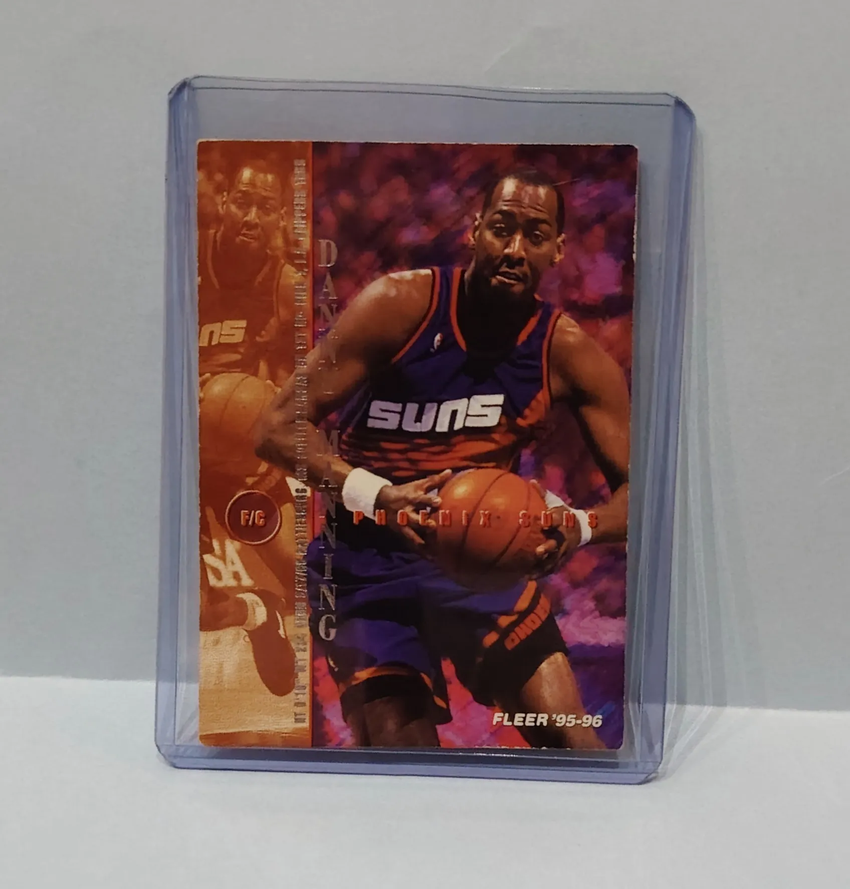 1995-96 Fleer Metal Danny Manning #87 Phoenix Suns