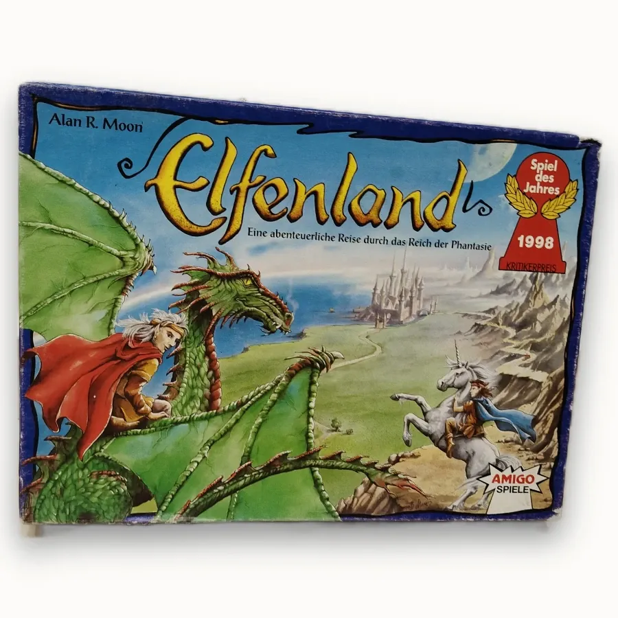Elfenland — немско издание на Amigo Spiele от 1998 г.