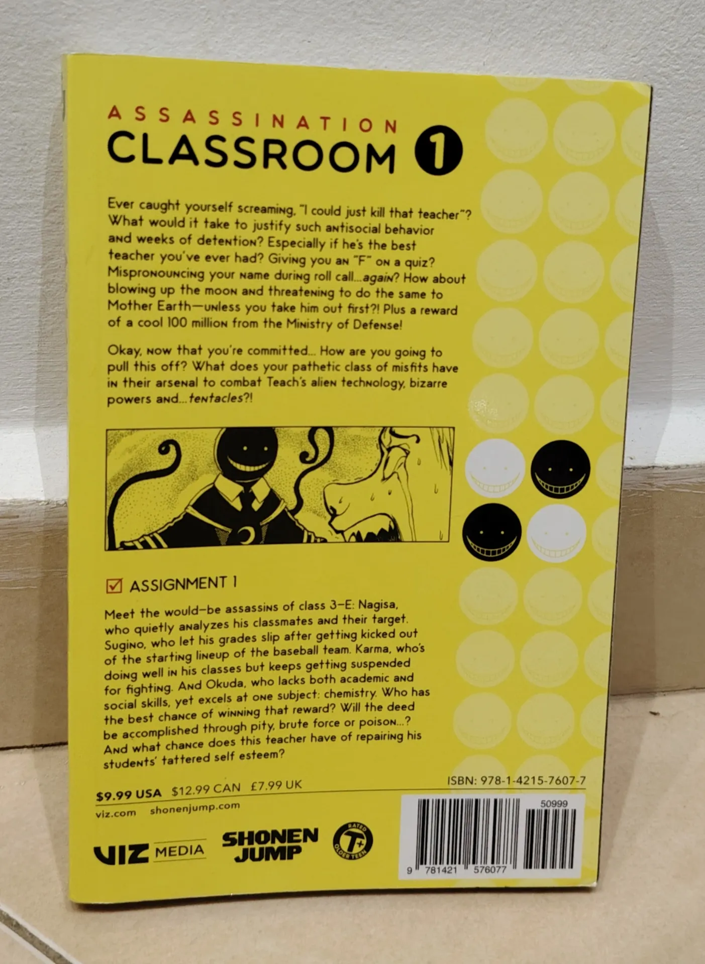 Assassination Classroom Volume 1