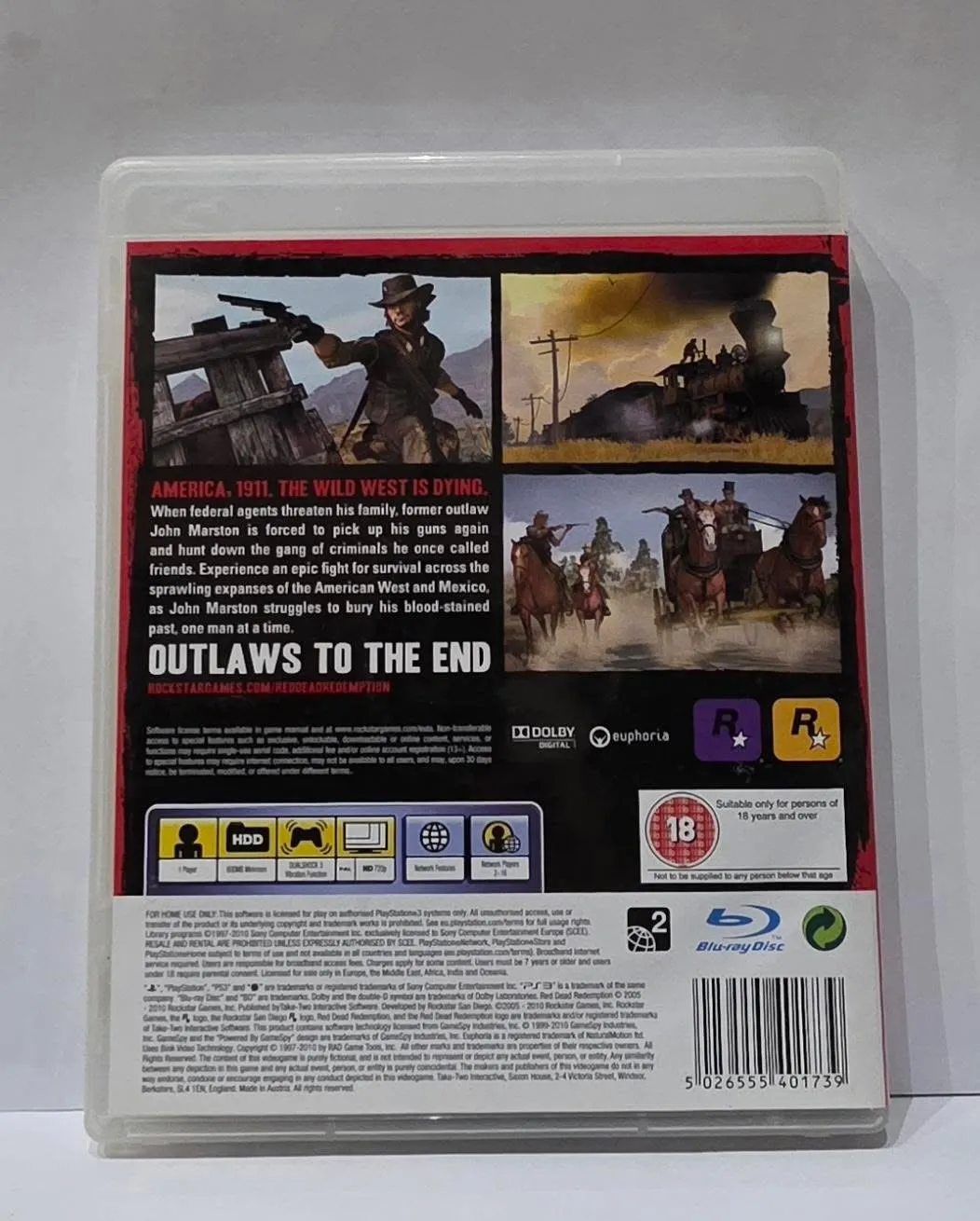 Red Dead Redemption for PlayStation 3 — PAL