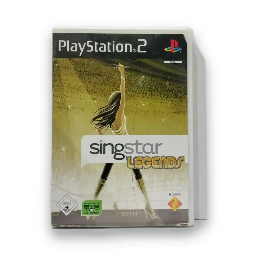 SingStar Legends for PlayStation 2 — PAL German bundle version