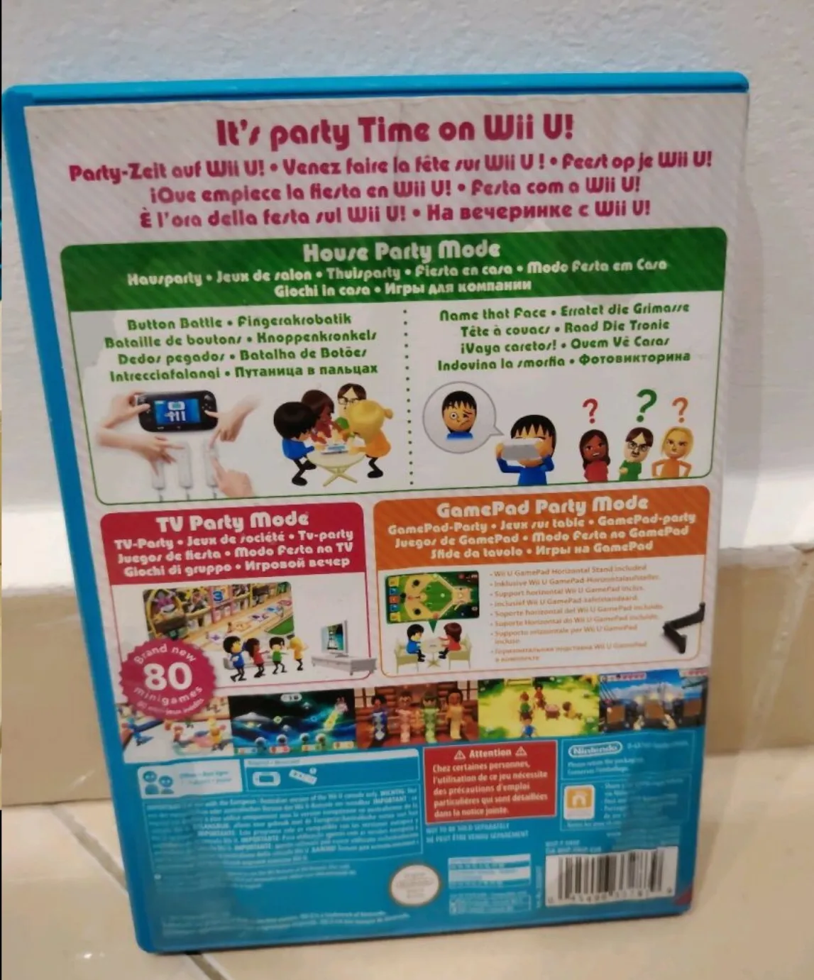 Wii Party U (Nintendo Wii U, 2013)