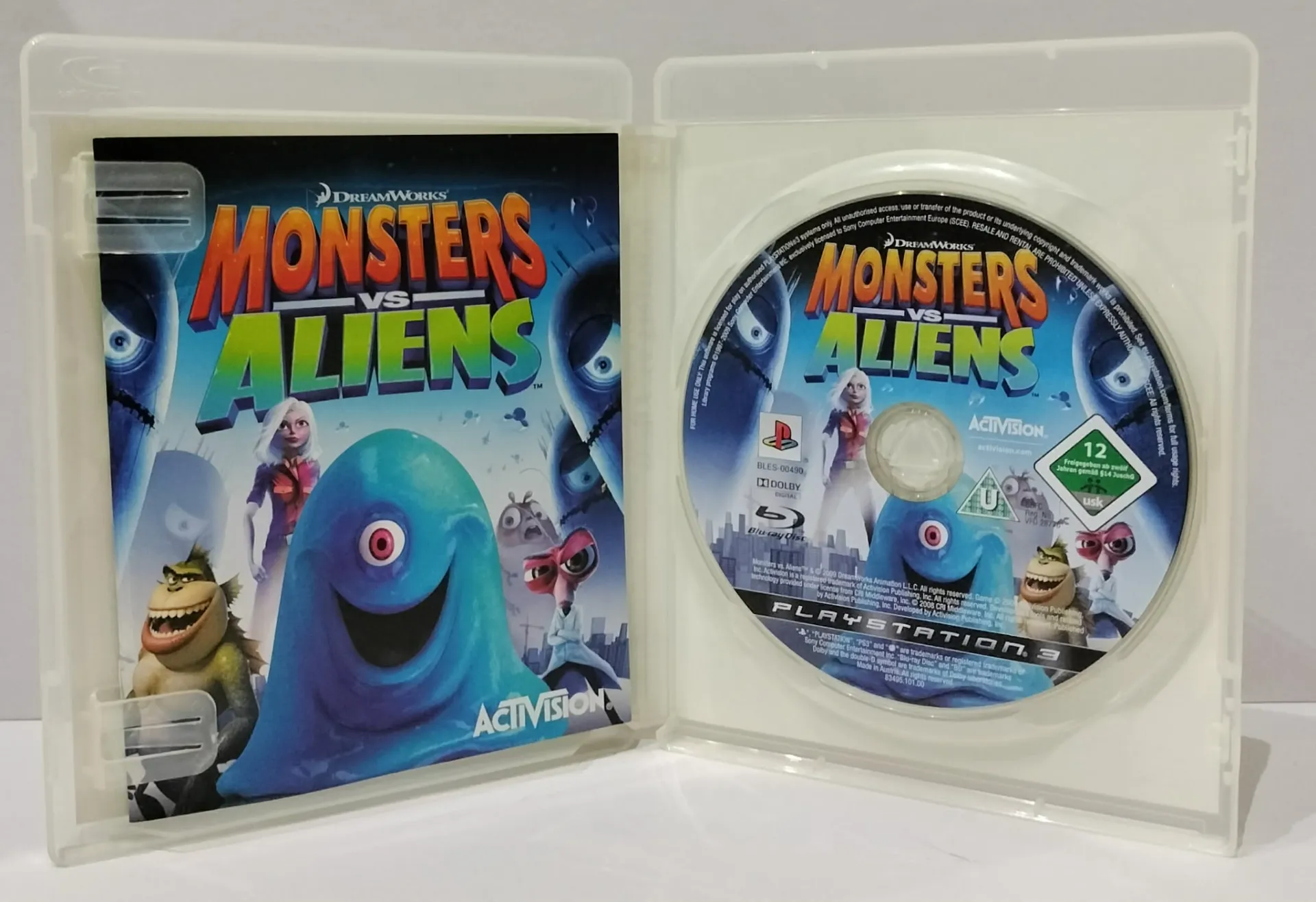 Monsters vs. Aliens за PlayStation 3 — PAL/EU