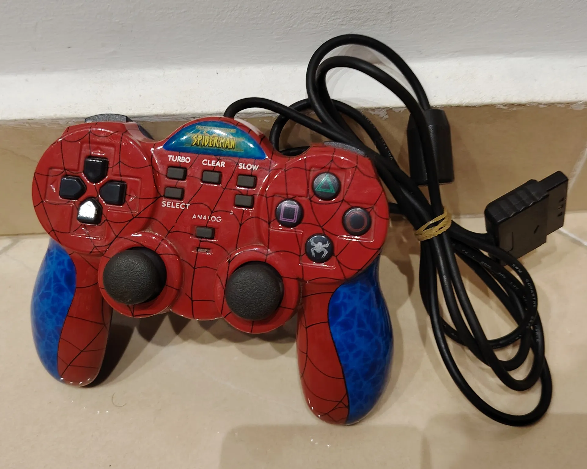 NAKI Ultimate Spider-Man Controller PS2 Model 78500