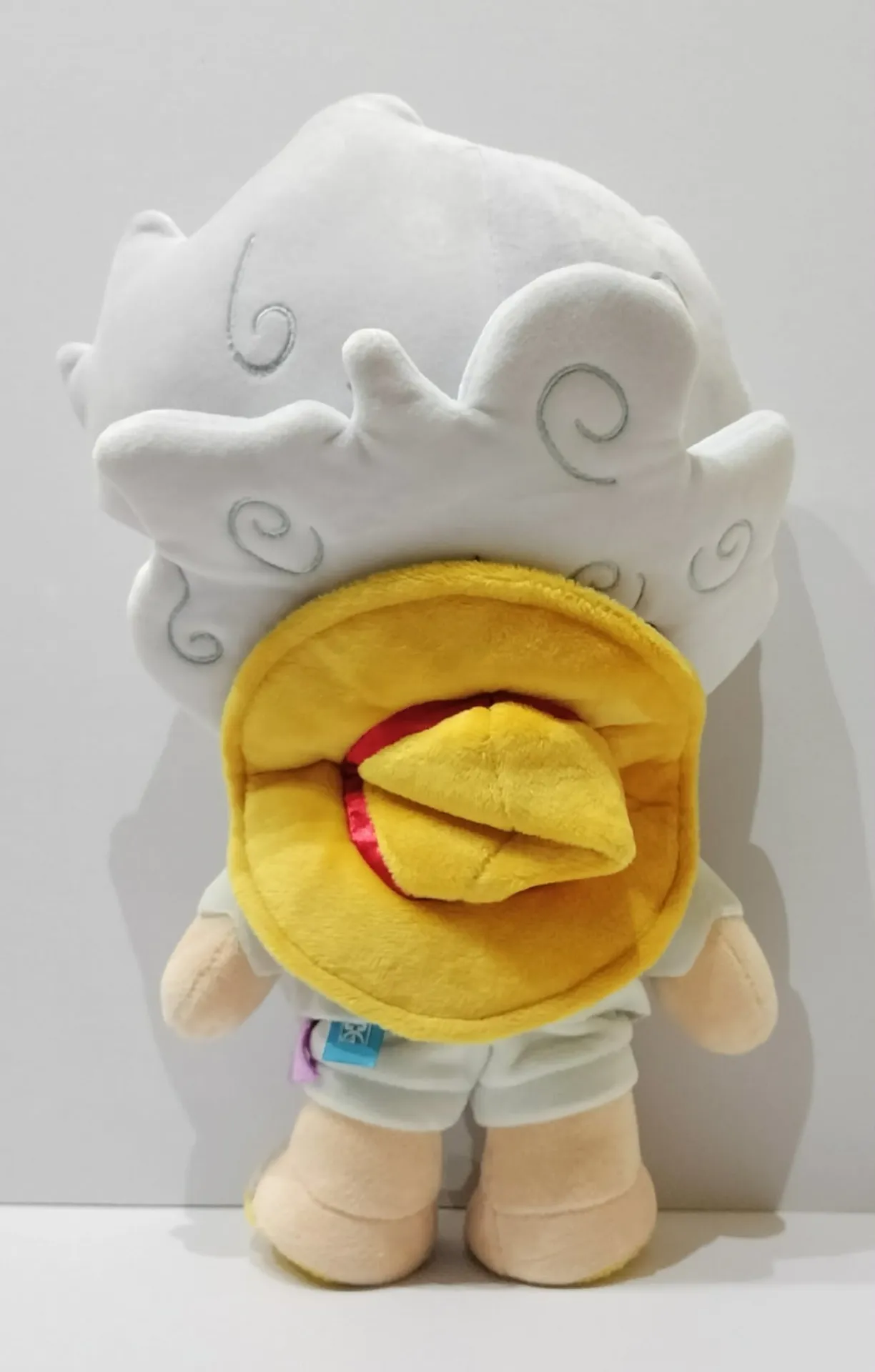 Monkey D. Luffy Gear 5 плюшена играчка, One Piece, 28 см