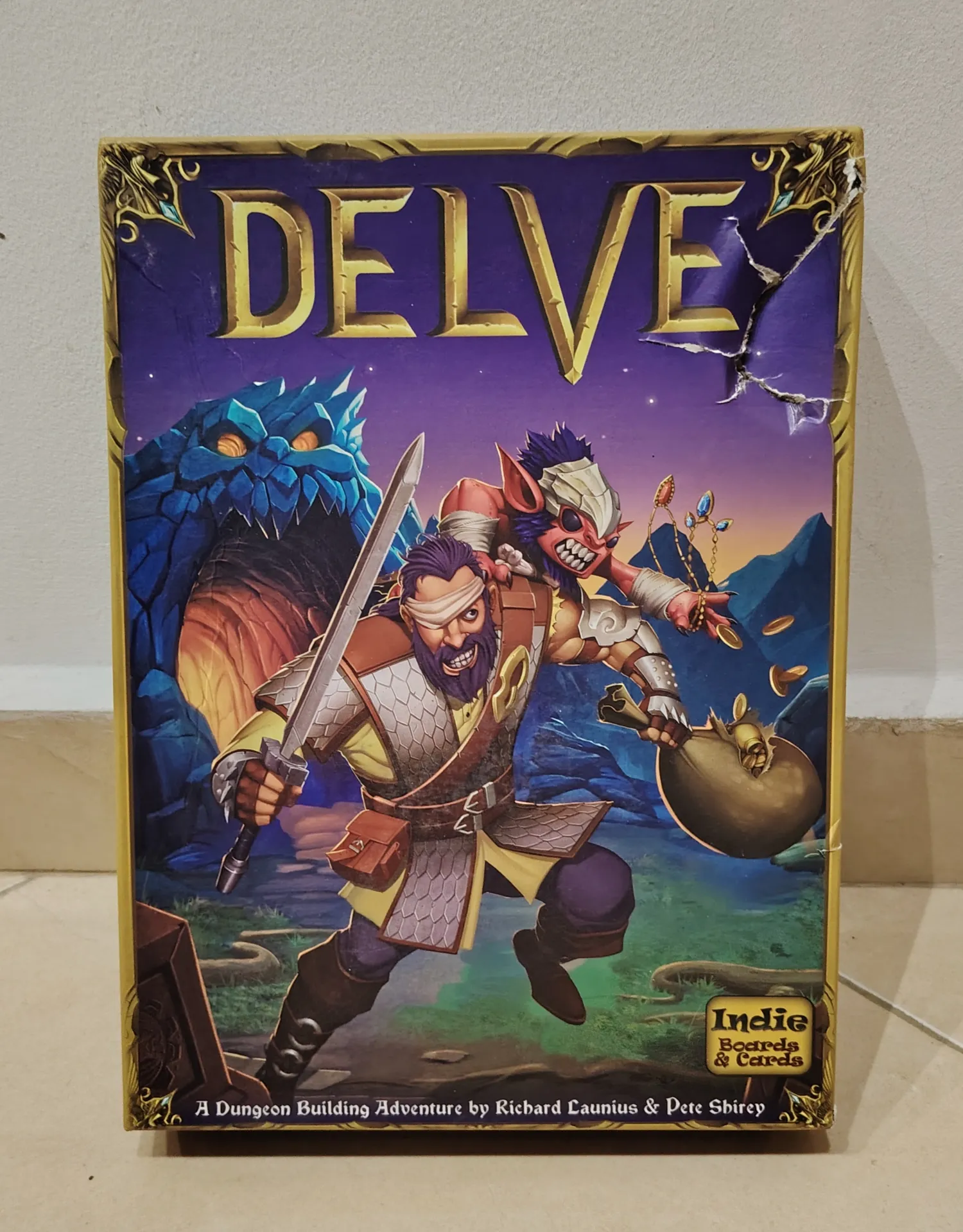 Delve Board Game by Indie Boards & Cards