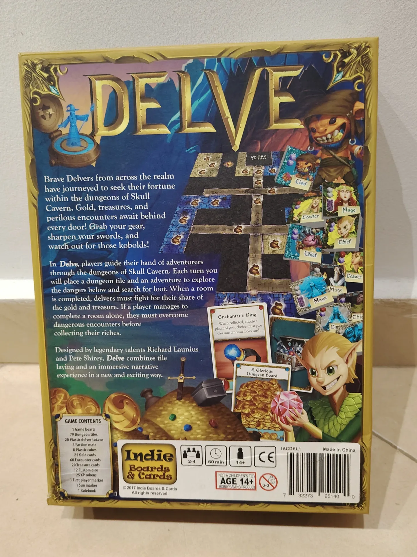 Delve Board Game by Indie Boards & Cards