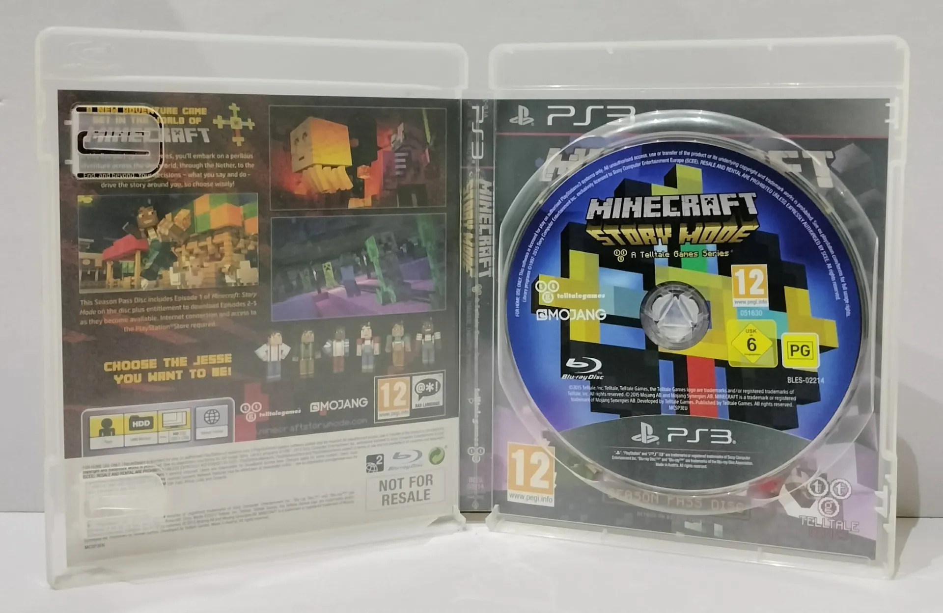 Minecraft: Story Mode – Season Pass Disc за PS3