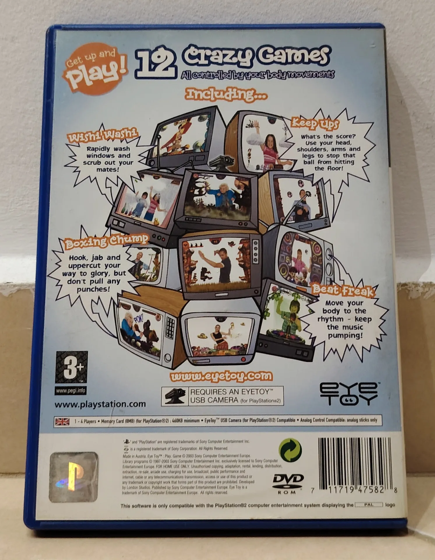 EyeToy: Play PlayStation 2 PAL CIB