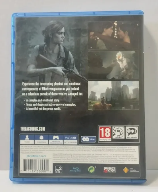 The Last of Us Part II за PS4 — PAL/EU, 2 диска