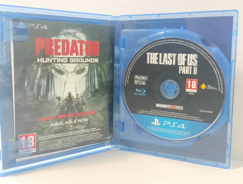The Last of Us Part II за PS4 — PAL/EU, 2 диска