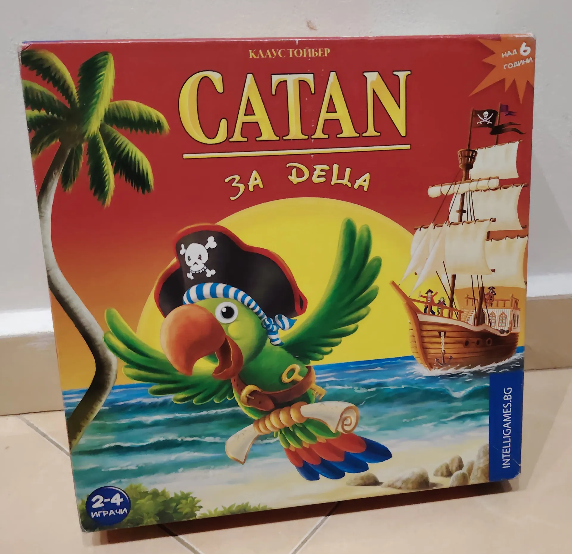 Catan Junior (Pirate Edition) -  Bulgarian Language Version