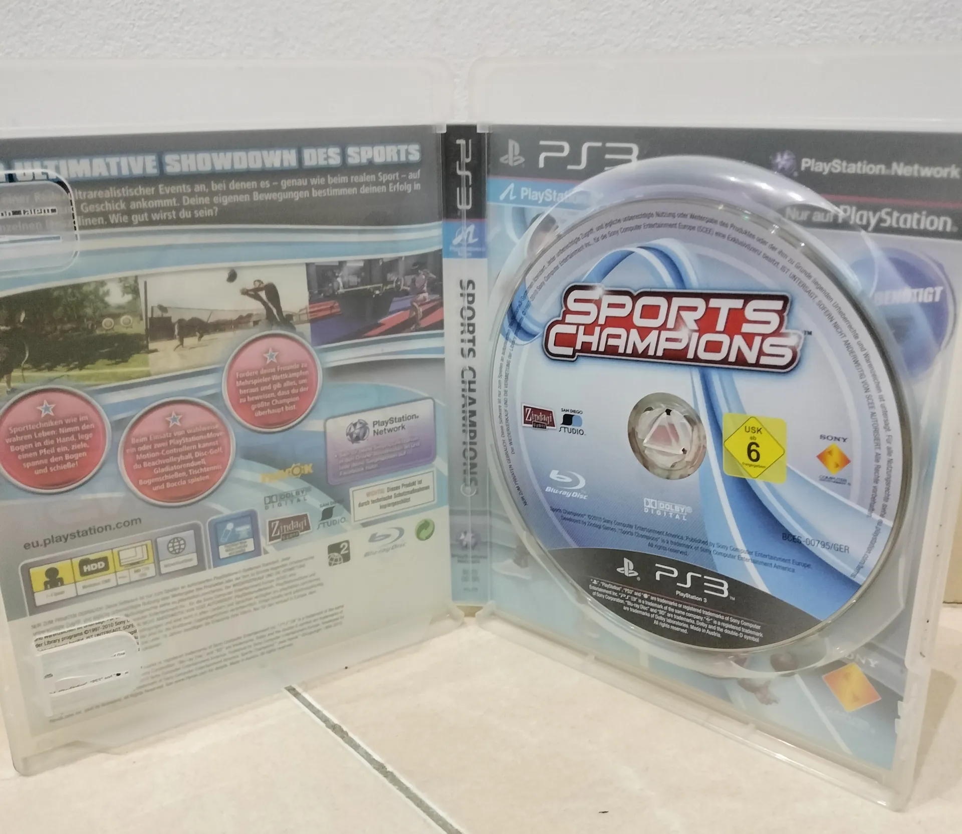 Sports Champions (PlayStation 3, German Version)