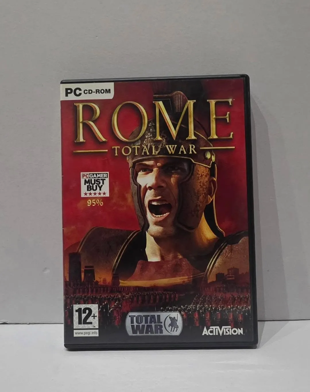 Rome: Total War — PC CD-ROM, издание с три диска