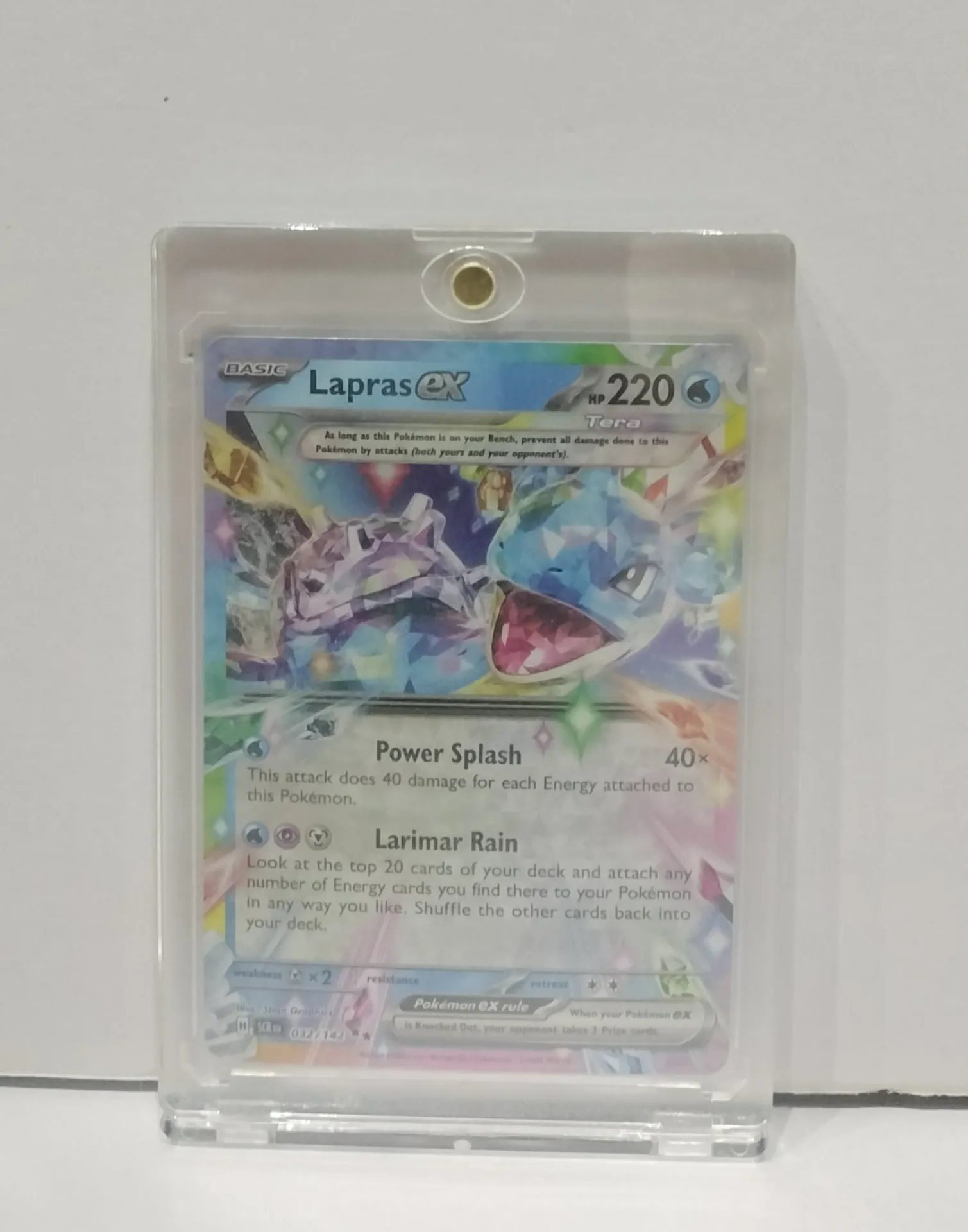Pokémon TCG Lapras ex 158/142 — Stellar Crown