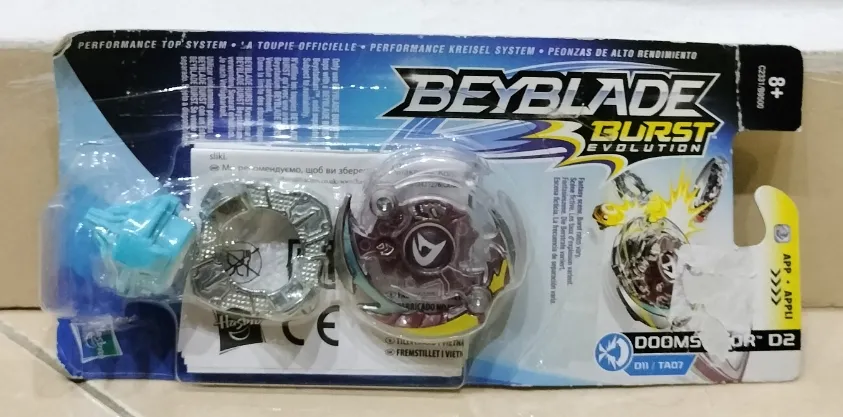 Beyblade Burst Evolution Doomscizor D2 стартов комплект Hasbro
