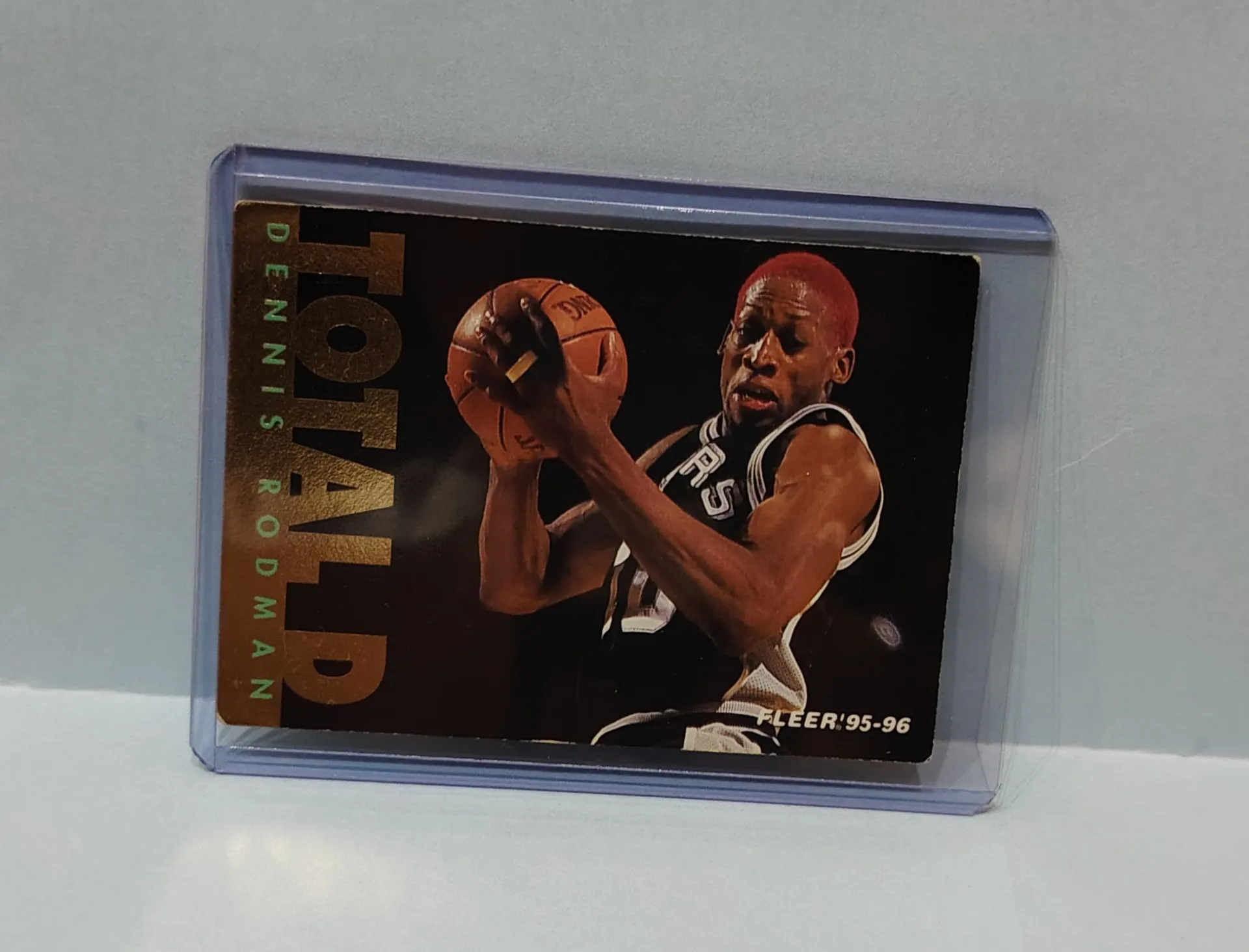 1995-96 Fleer Dennis Rodman Basketball Cards Lot (NBA Jam Session #98 & European #208)