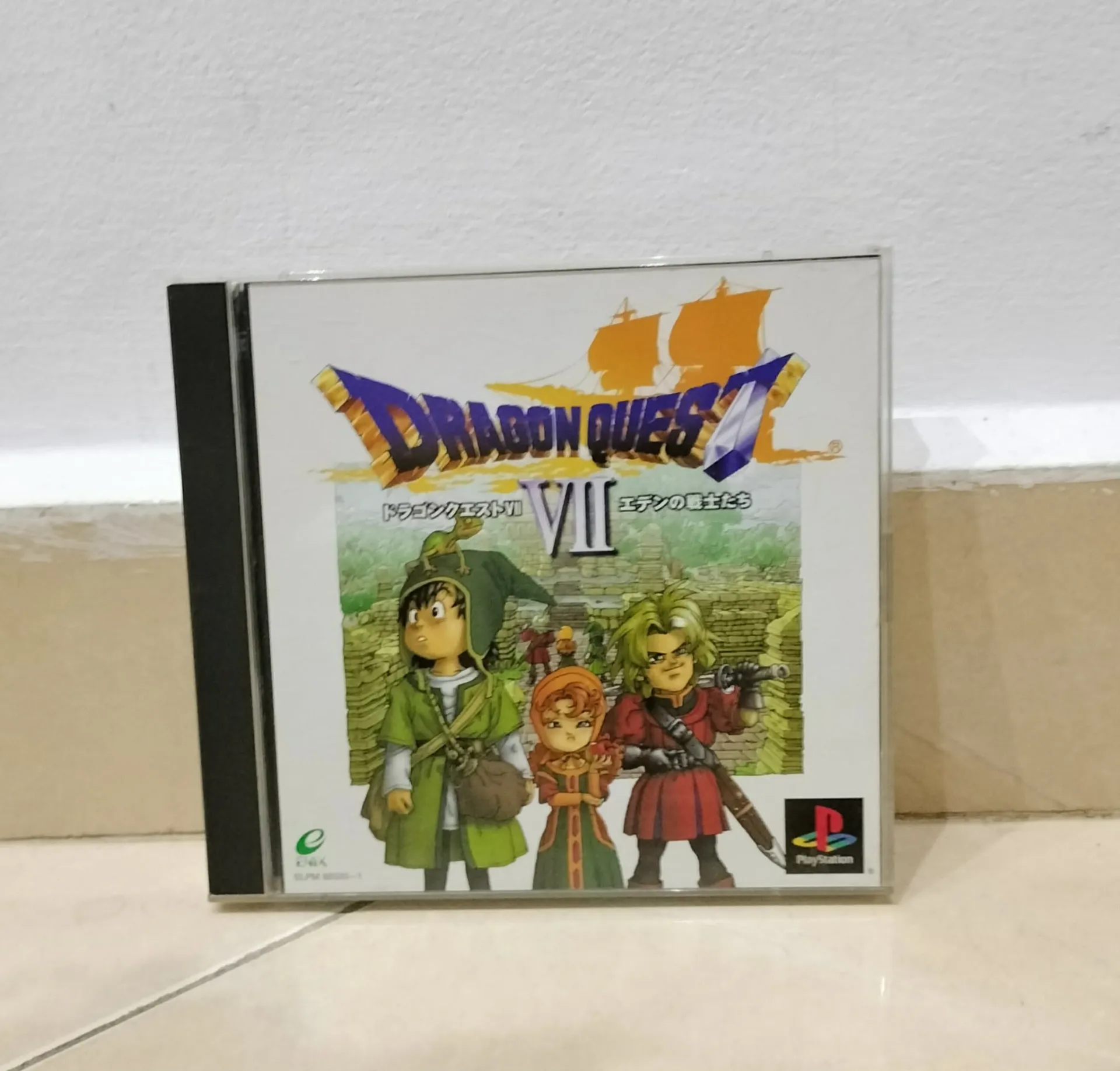 Dragon Quest VII: Eden no Senshi-tachi за PlayStation — японско издание