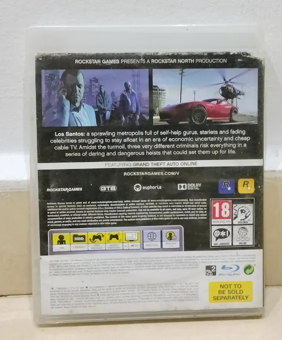 Grand Theft Auto V for PlayStation 3 — PAL/EU