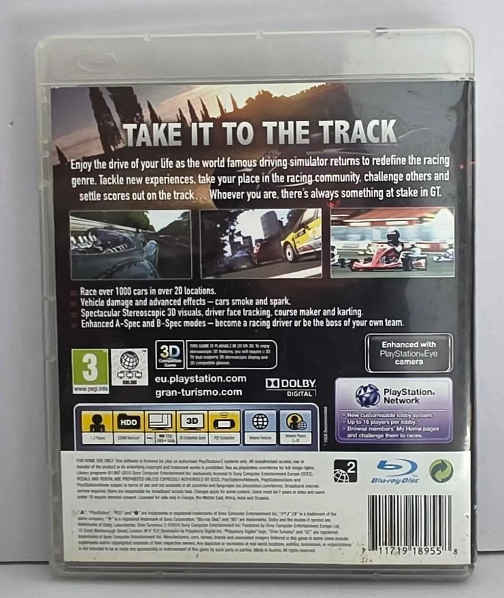 Gran Turismo 5 за PlayStation 3 — PAL/EU