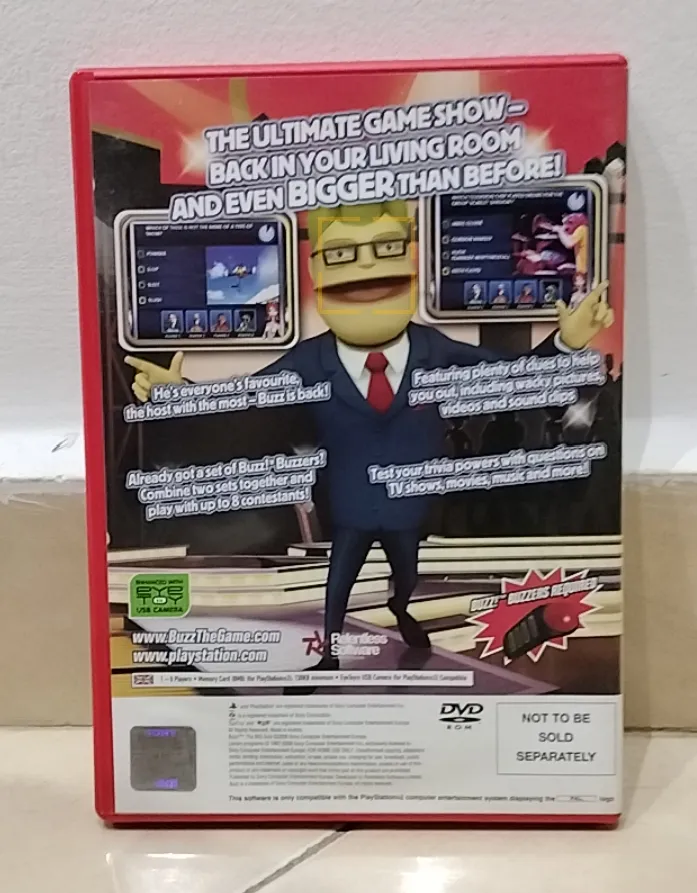 Buzz! The Big Quiz for Ps2