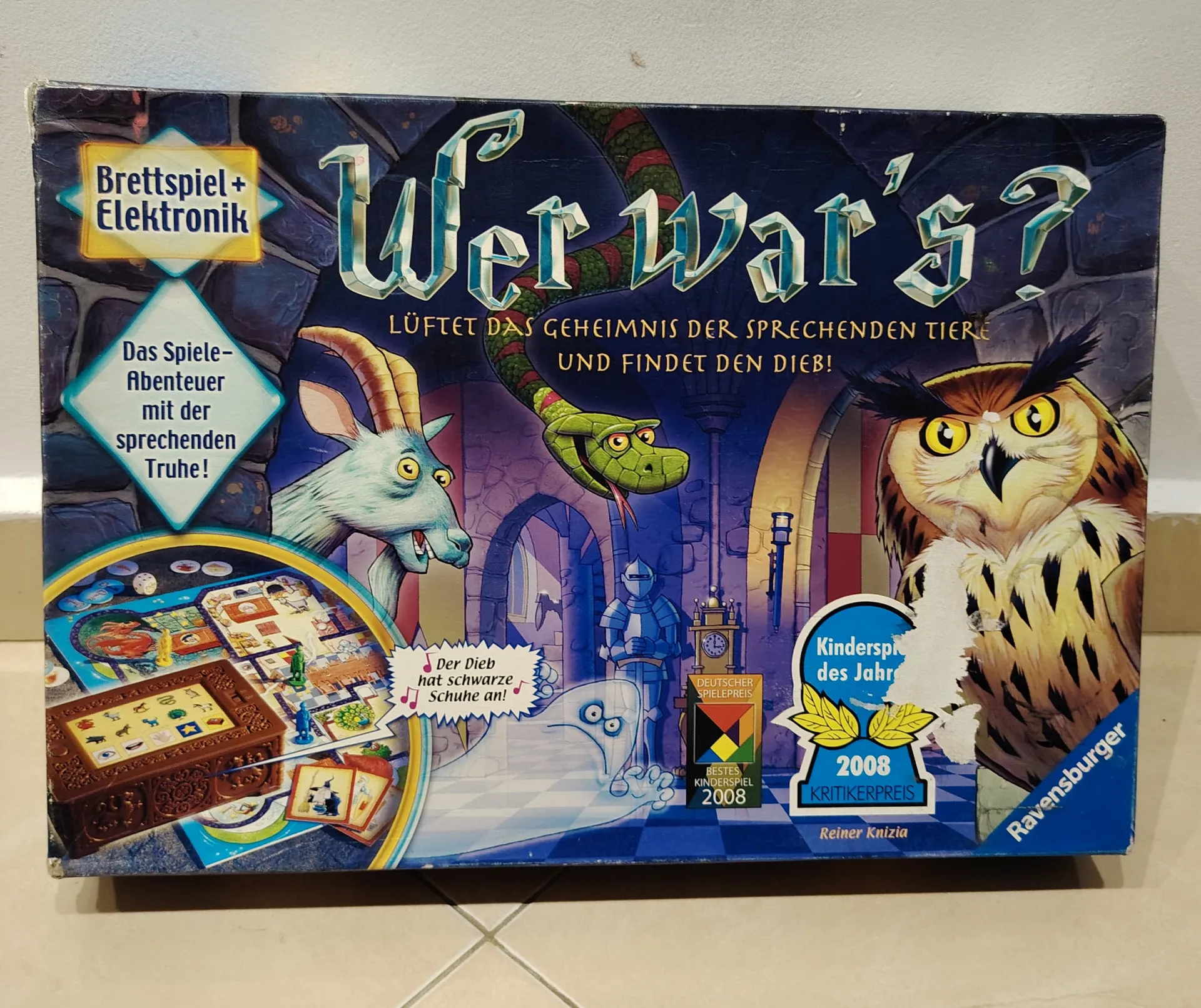 Ravensburger Wer War's? Das 1. Abenteuer (2008) - Elektronisches Brettspiel