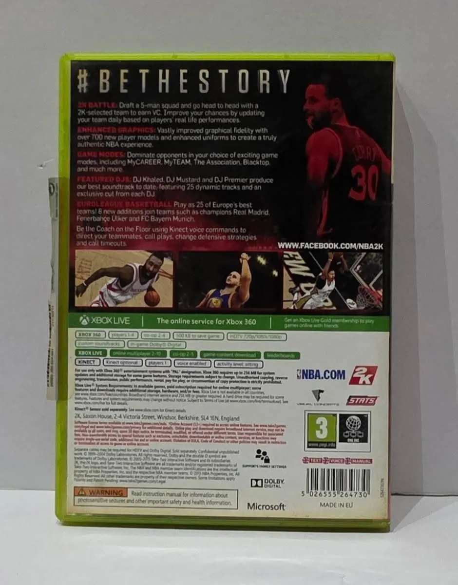 NBA 2K16 Early Tip-Off Edition за Xbox 360