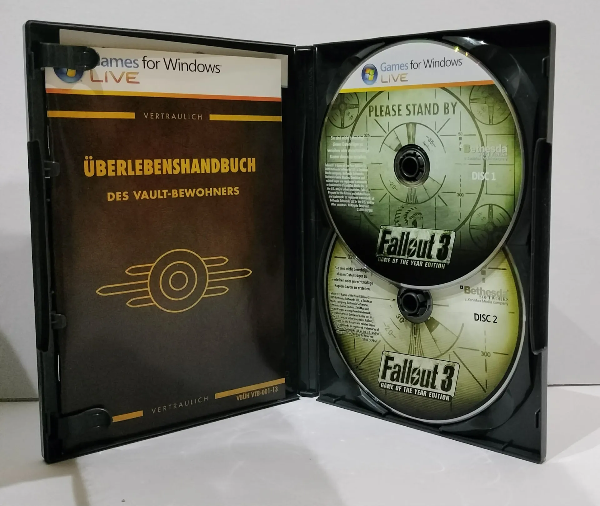 Fallout 3: Game of the Year Edition за PC — немска PAL/EU версия