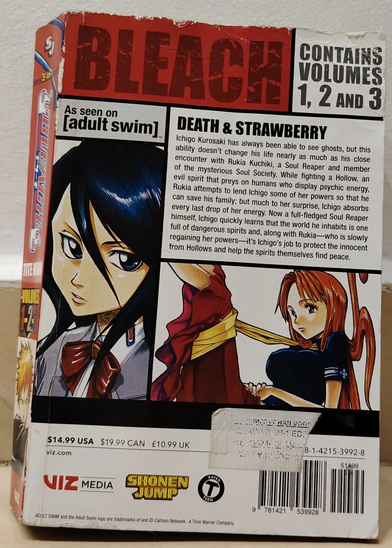 Bleach (3-in-1 Edition), Vol. 1: Includes Vols. 1, 2 & 3 by Tite Kubo
