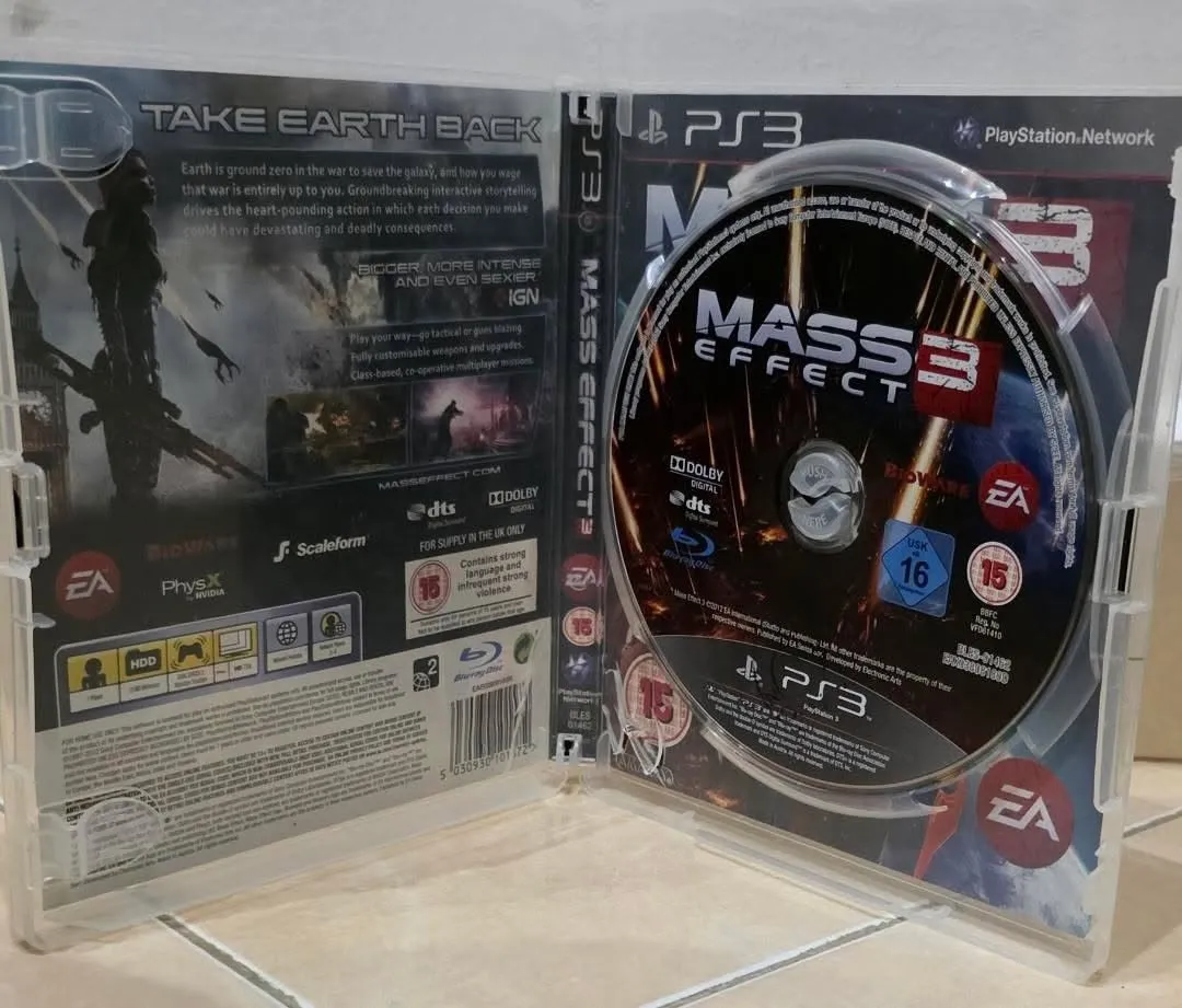Mass Effect 3 for PlayStation 3 — PAL UK