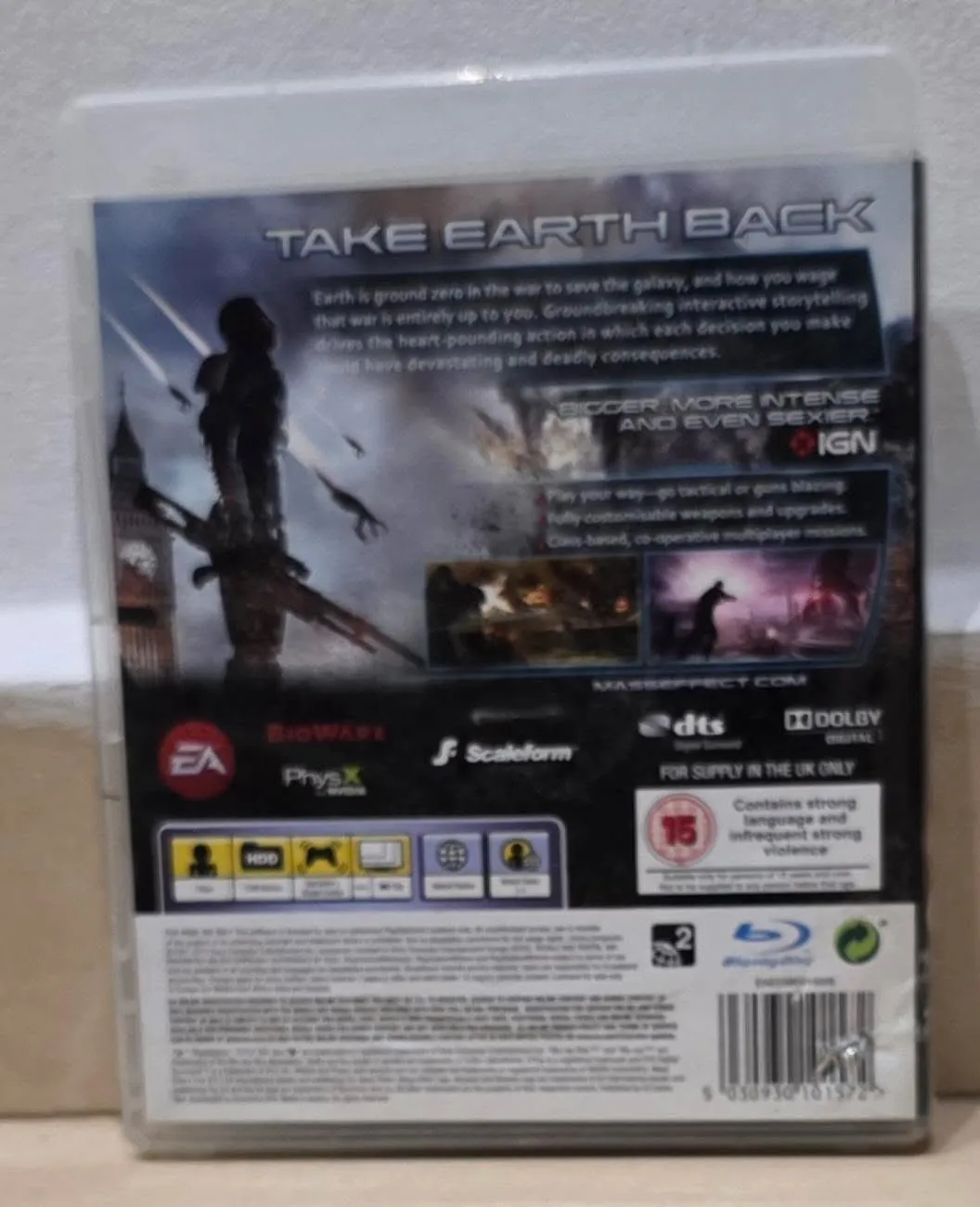 Mass Effect 3 for PlayStation 3 — PAL UK