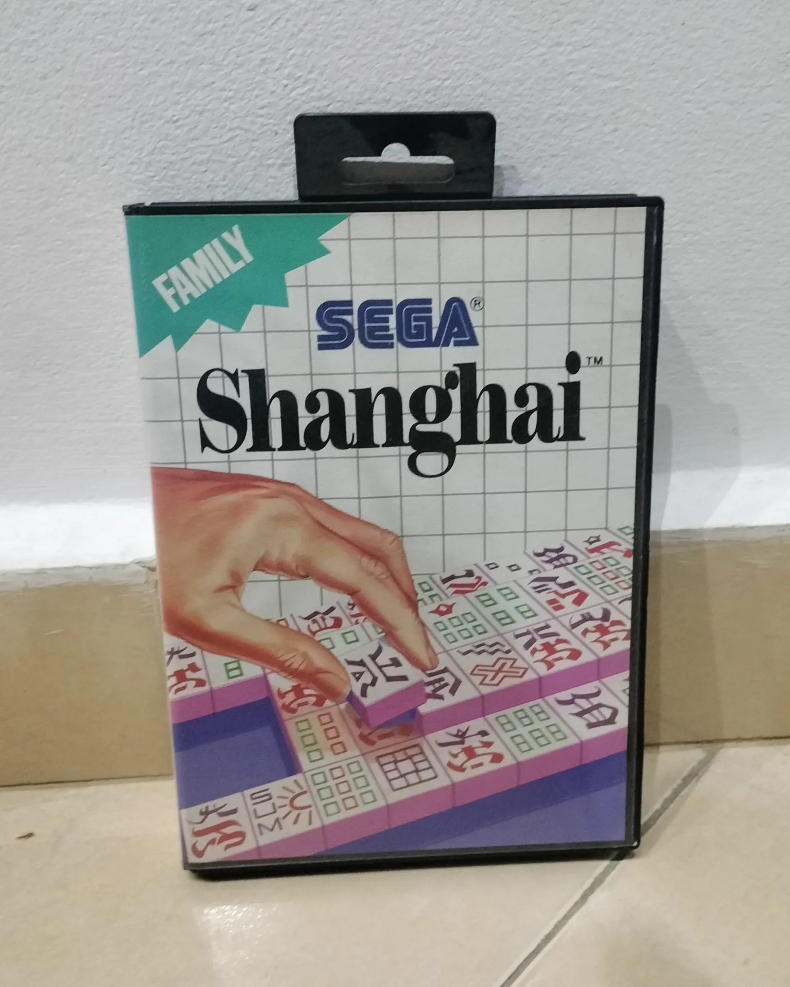 Shanghai Sega Master System - Complete with Box and Manual