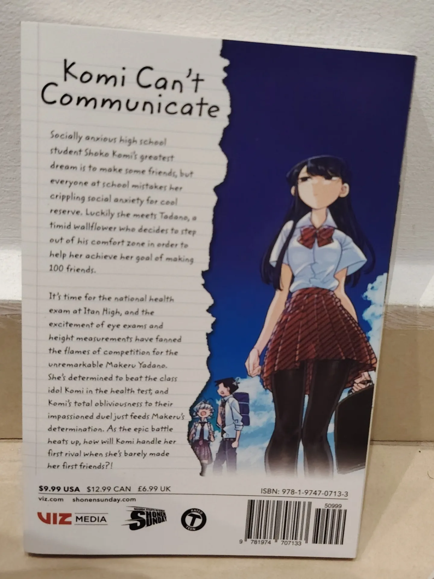 Komi Can't Communicate Volume 2 by Tomohito Oda