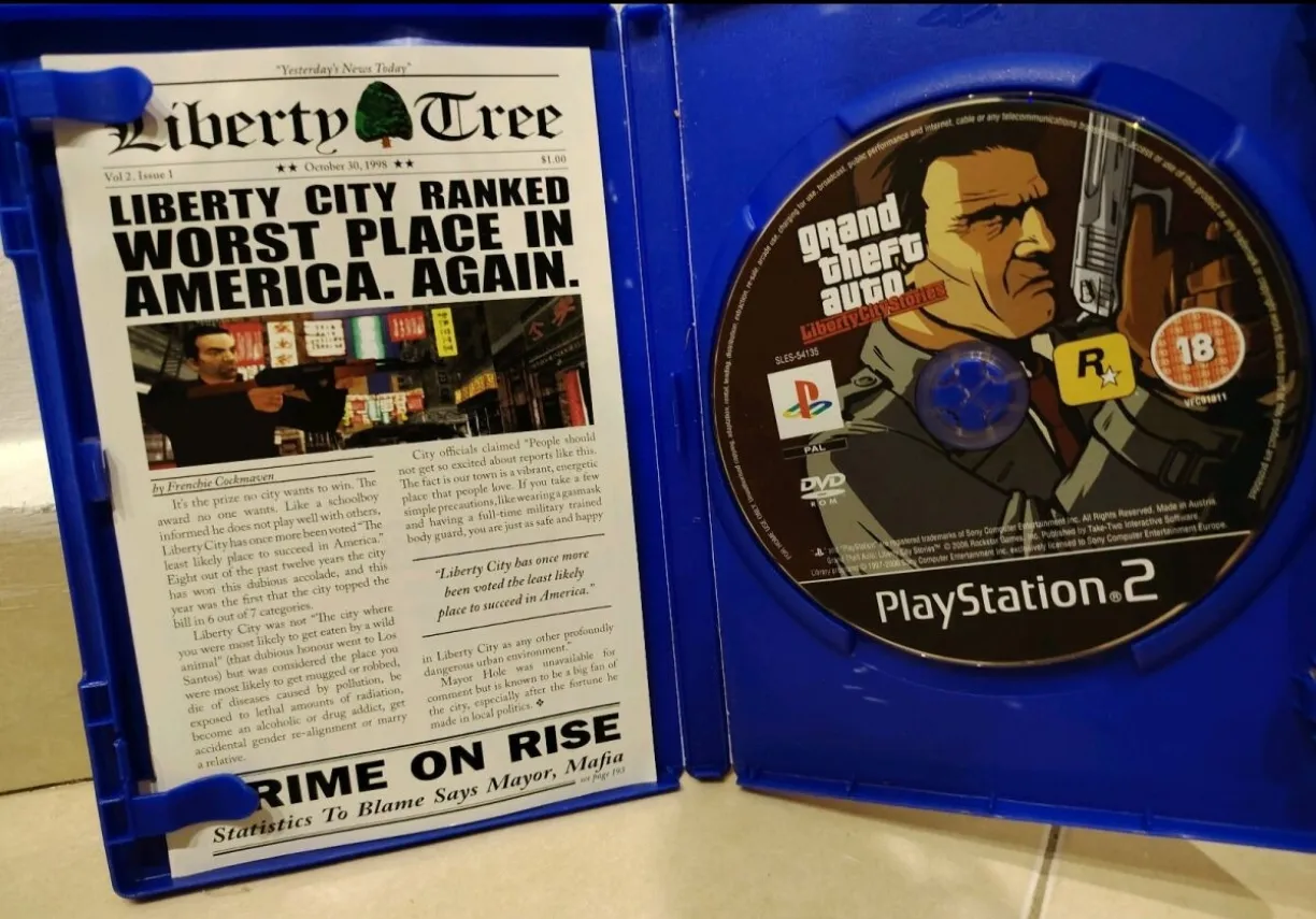 Grand Theft Auto: Liberty City Stories PS2