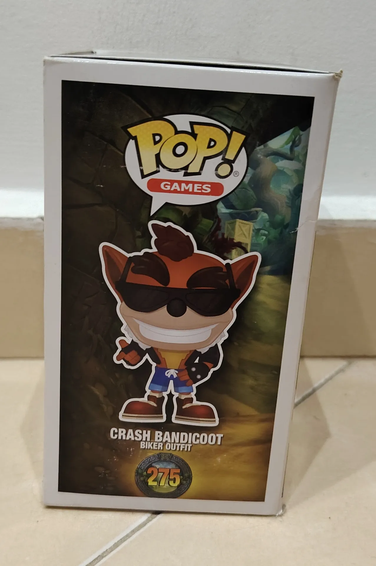 Funko Pop! Games Crash Bandicoot Biker Outfit #275 (Exclusive)