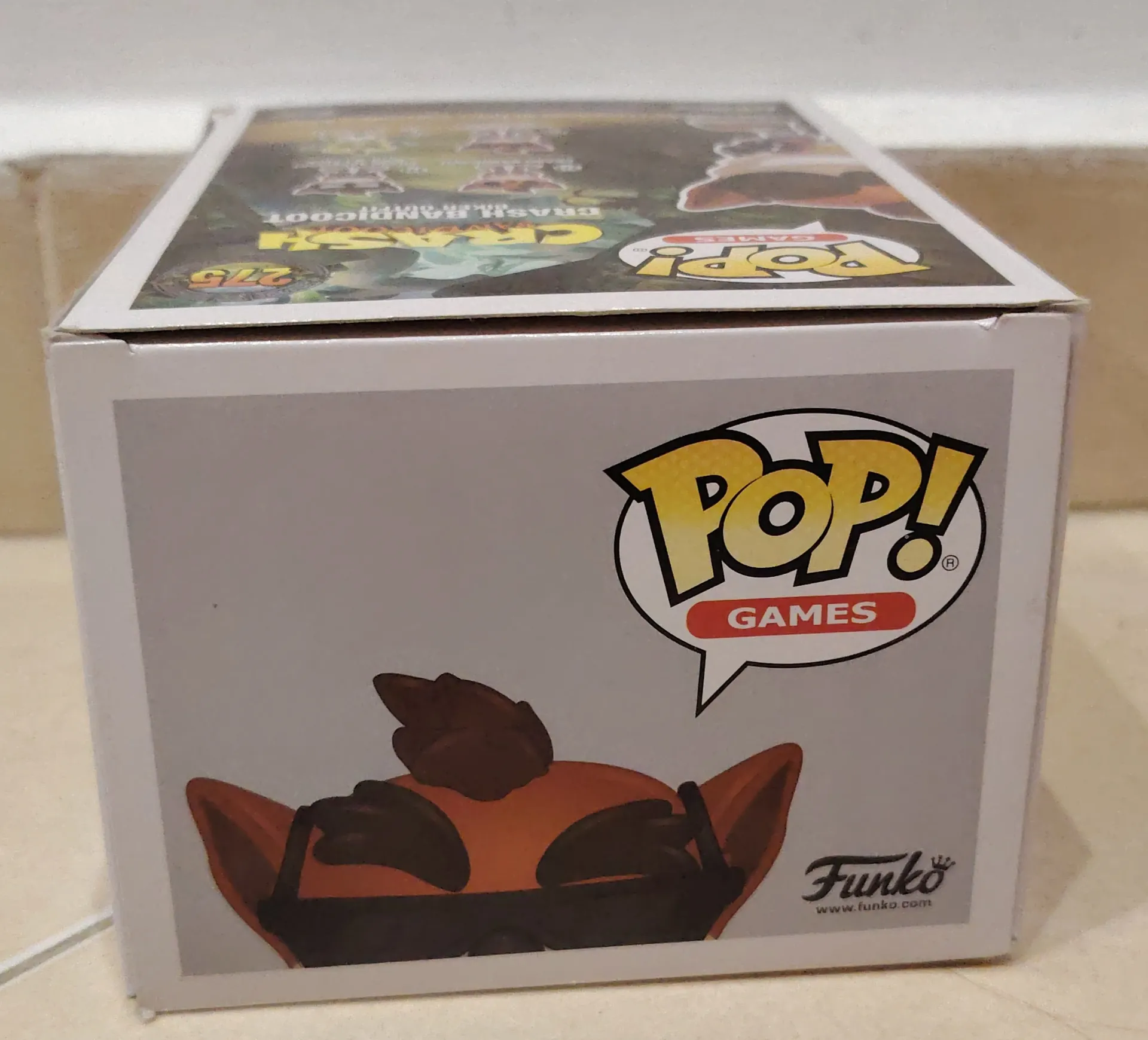 Funko Pop! Games Crash Bandicoot Biker Outfit #275 (Exclusive)