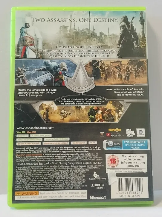 Assassin’s Creed Revelations за Xbox 360 — PAL