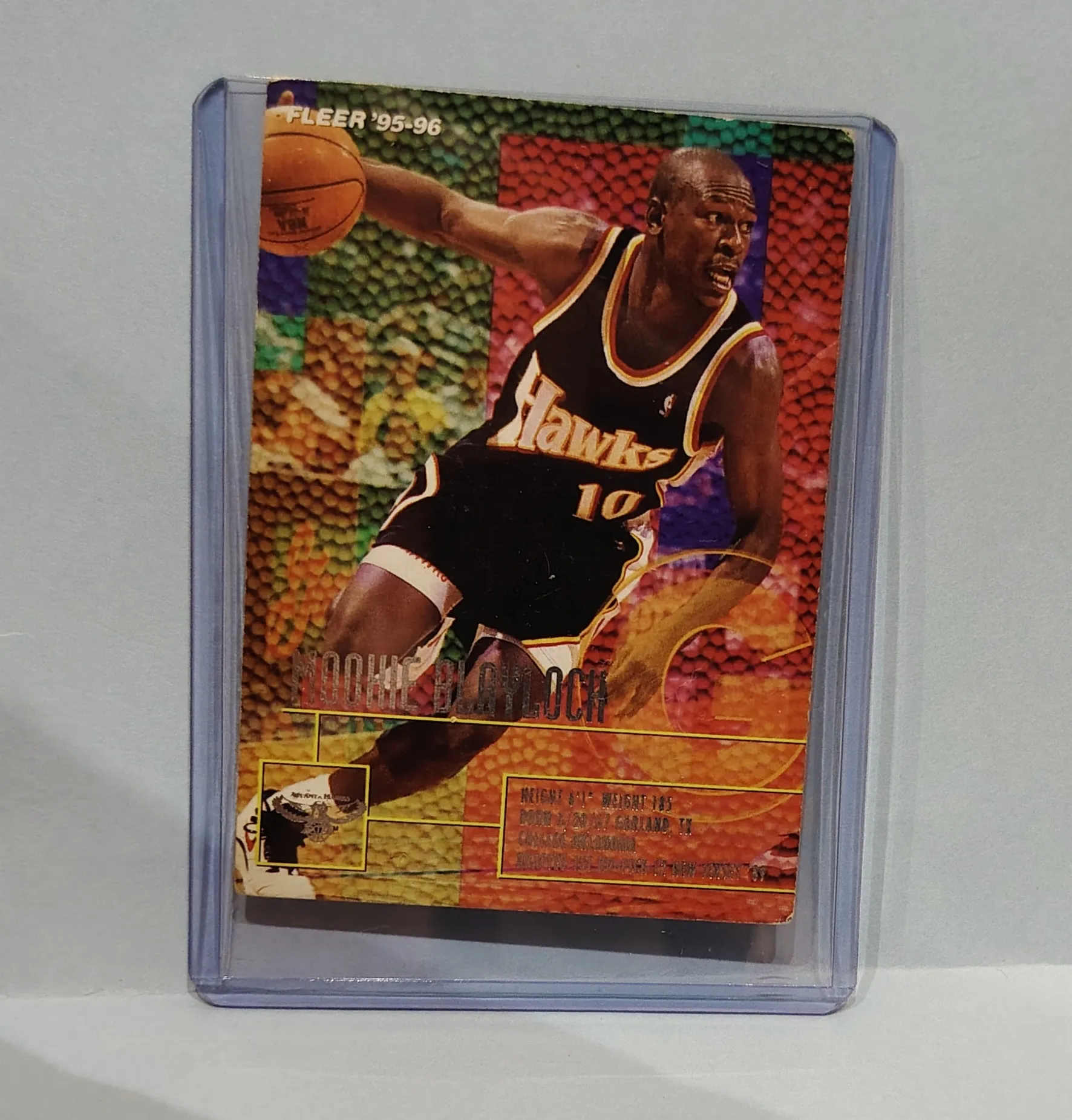 1995-96 Fleer Mookie Blaylock #2 Basketball Card