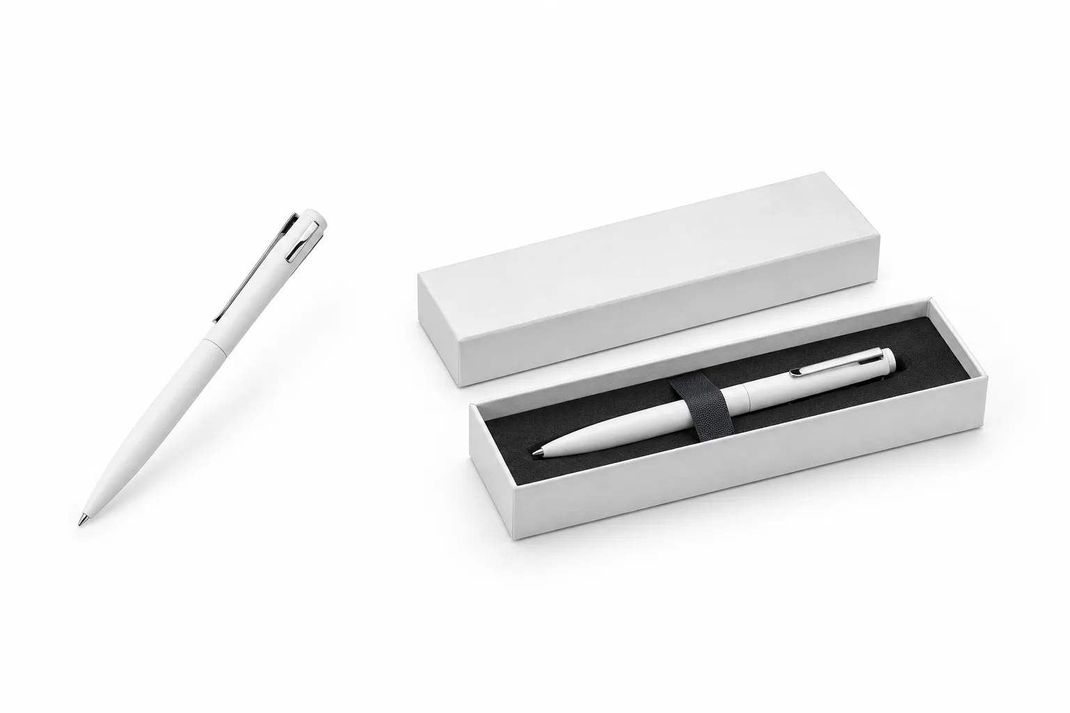 BOLIGRAFO EJECUTIVO BLANCO
