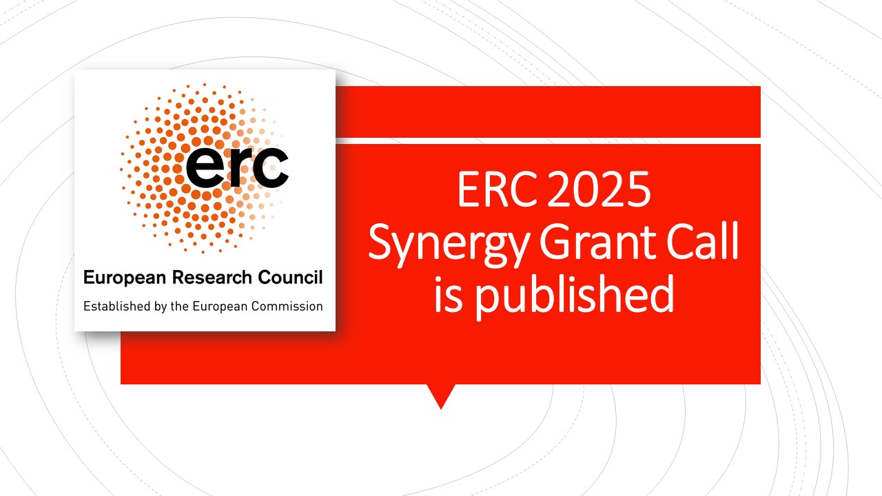 ERC 2026 Synergy Grant Çağrısı Açıldı
