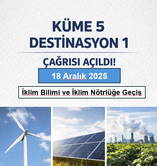 İklim Krizine Bilimsel Çözüm: Ufuk Avrupa Küme 5 Destinasyon 1 - 2026 Yılı Çağrıları 127 Milyon Avro Bütçeyle Açıldı!