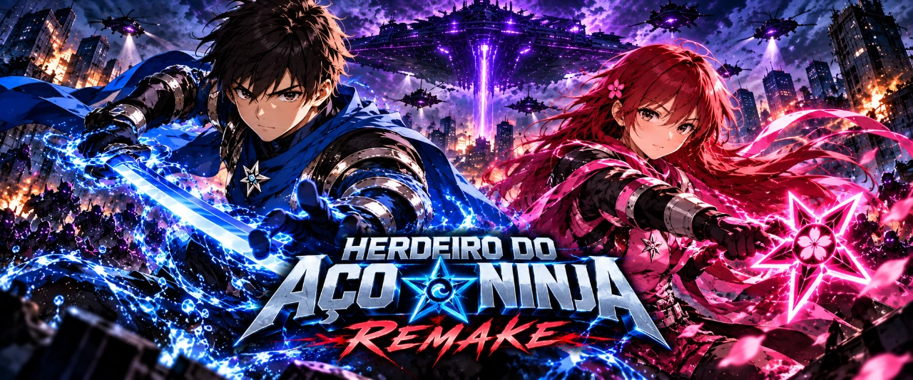 HERDEIRO DO AÇO NINJA REMAKE
