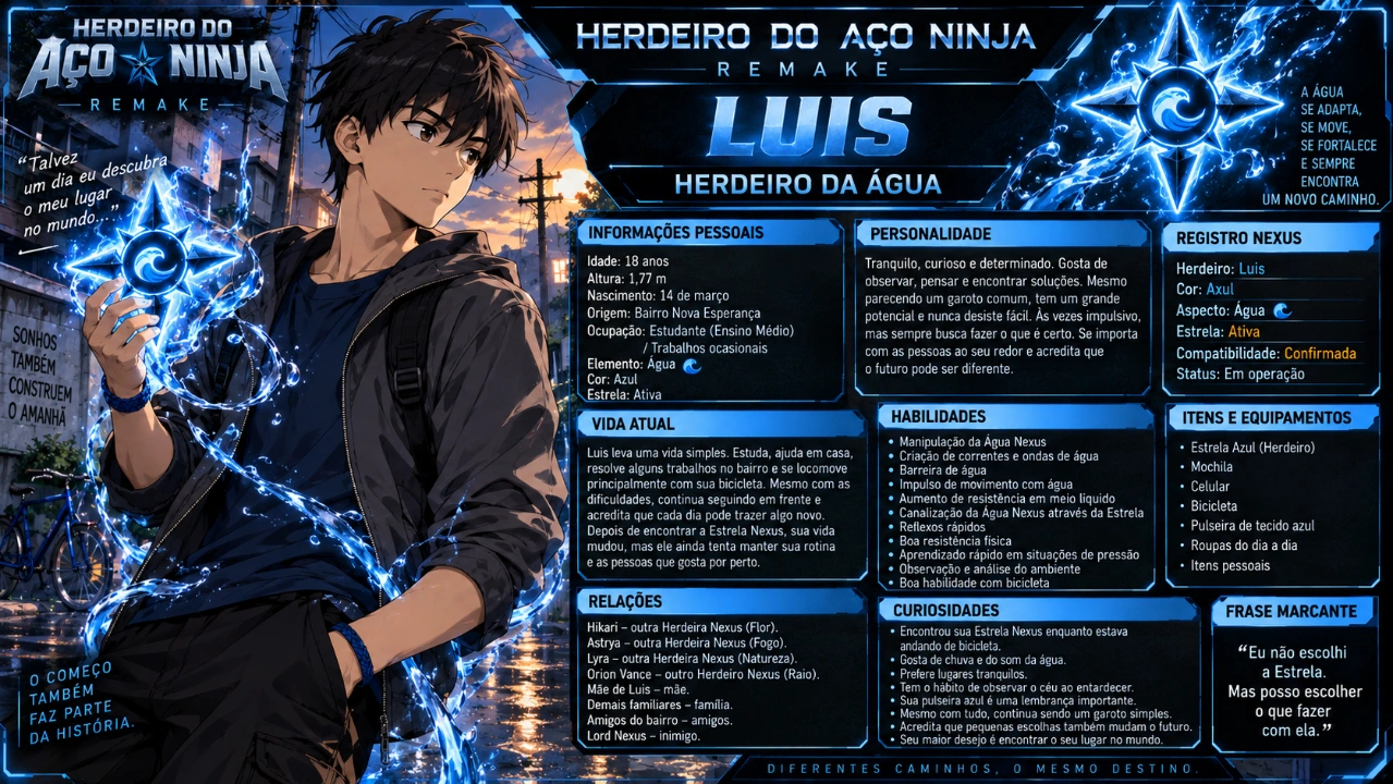 HERDEIRO DO AÇO NINJA REMAKE imagem 1